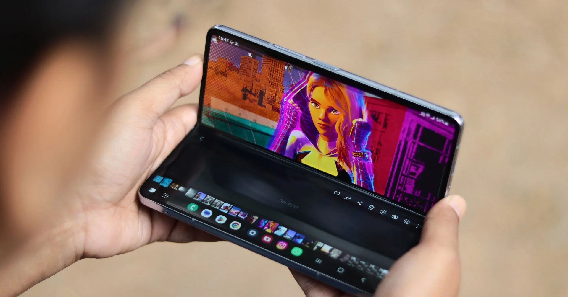 قابلیت Flex Mode در گوشی تاشو Z Fold 5