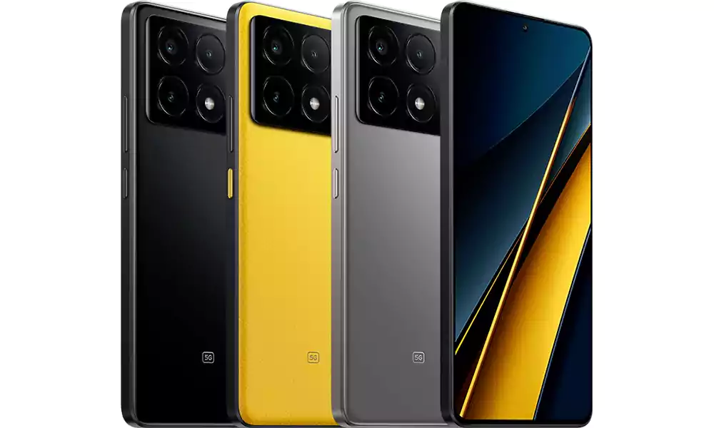 رنگبندیهای گوشی Poco X6 Pro شیائومی