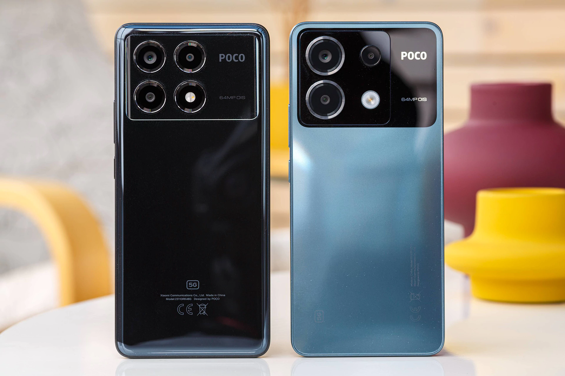 طراحی پشتی گوشی Poco X6 Pro شیائومی