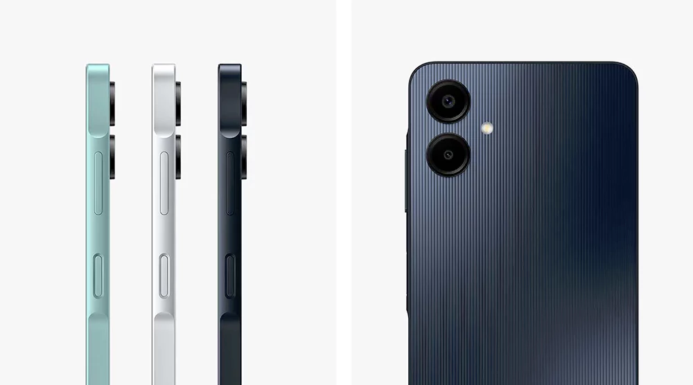 طراحی قاب پشتی گوشی Galaxy A06