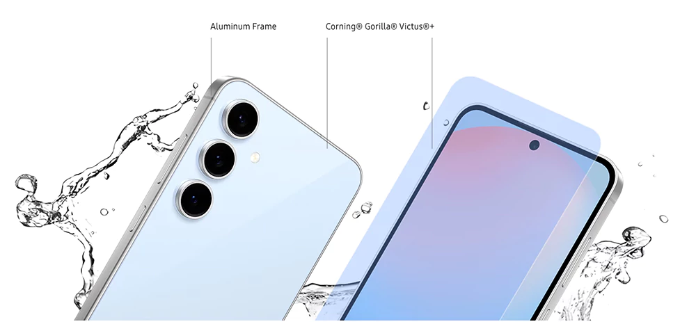 فریم آلومینیومی و روکشهای Gorilla Glass