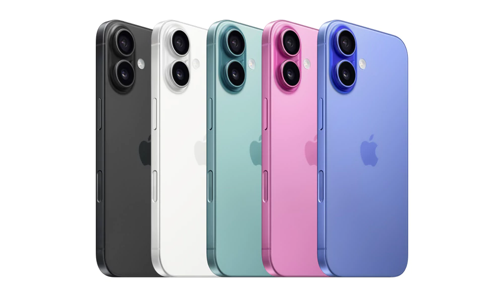 رنگهای گوشی iPhone 16 ZAA Not Active 128GB