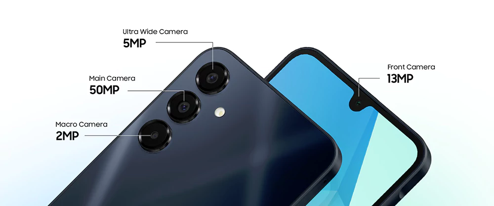 مشخصات دوربین Galaxy A16 5G