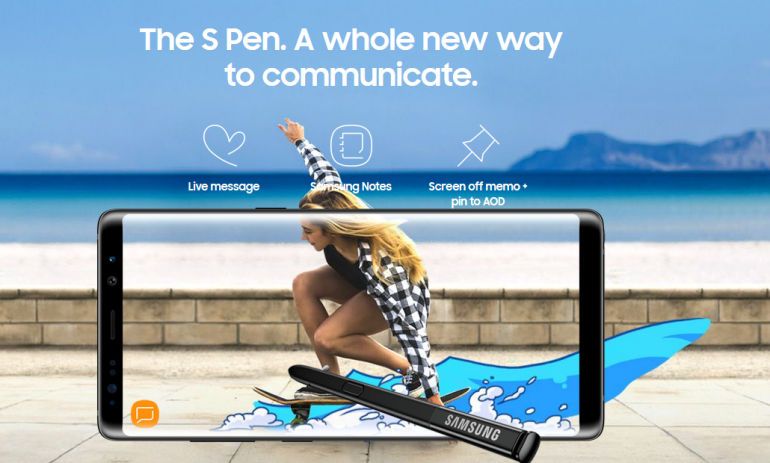Galaxy Note 8 Spen