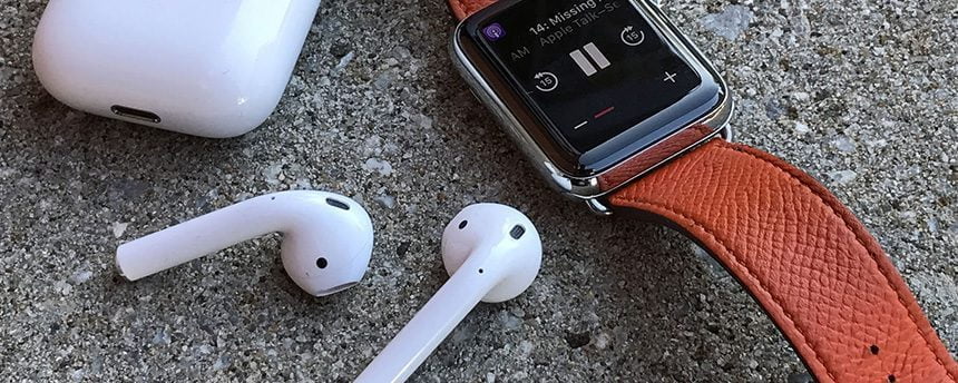 هدفون بی‌ سیم اپل مدل AirPods