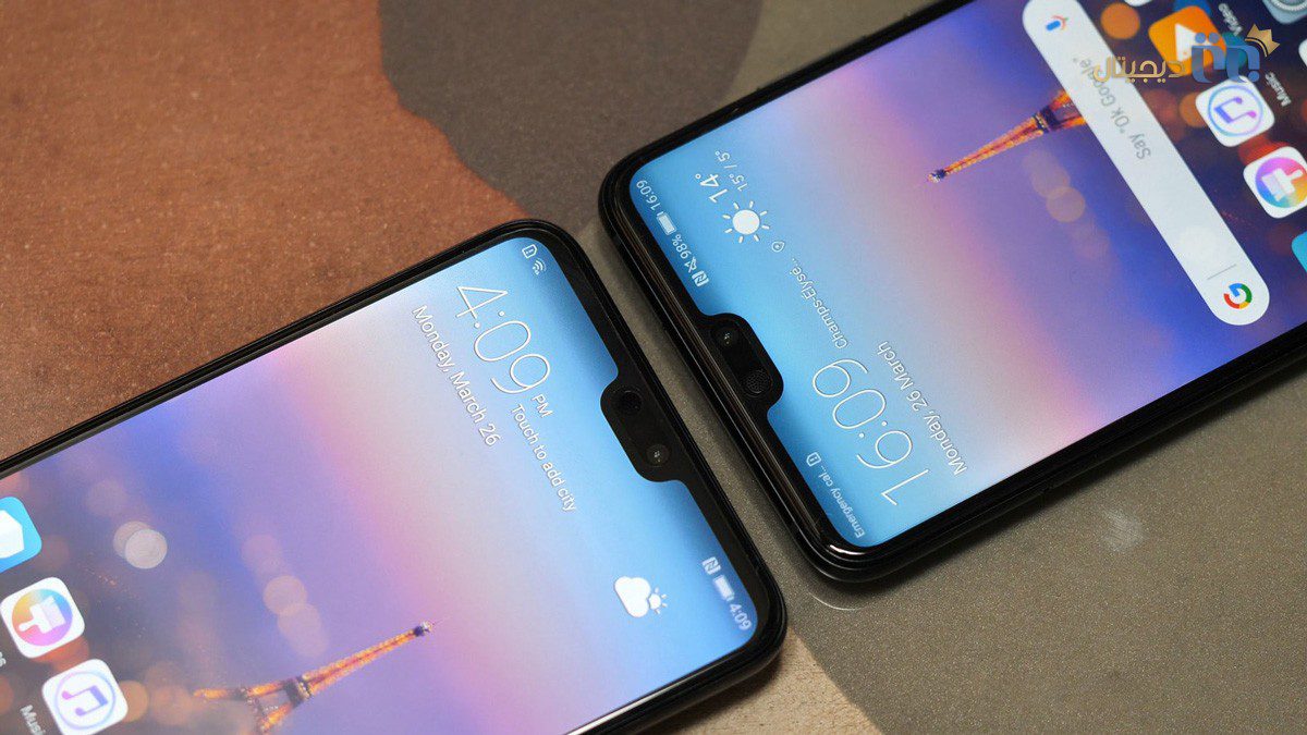 بریدگی صفحه نمایش P20 و P20 Pro