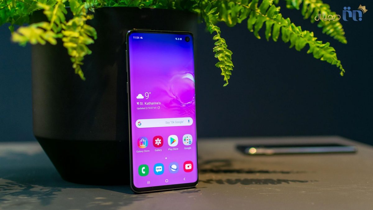 نمای گوشی سامسونگ Galaxy S10