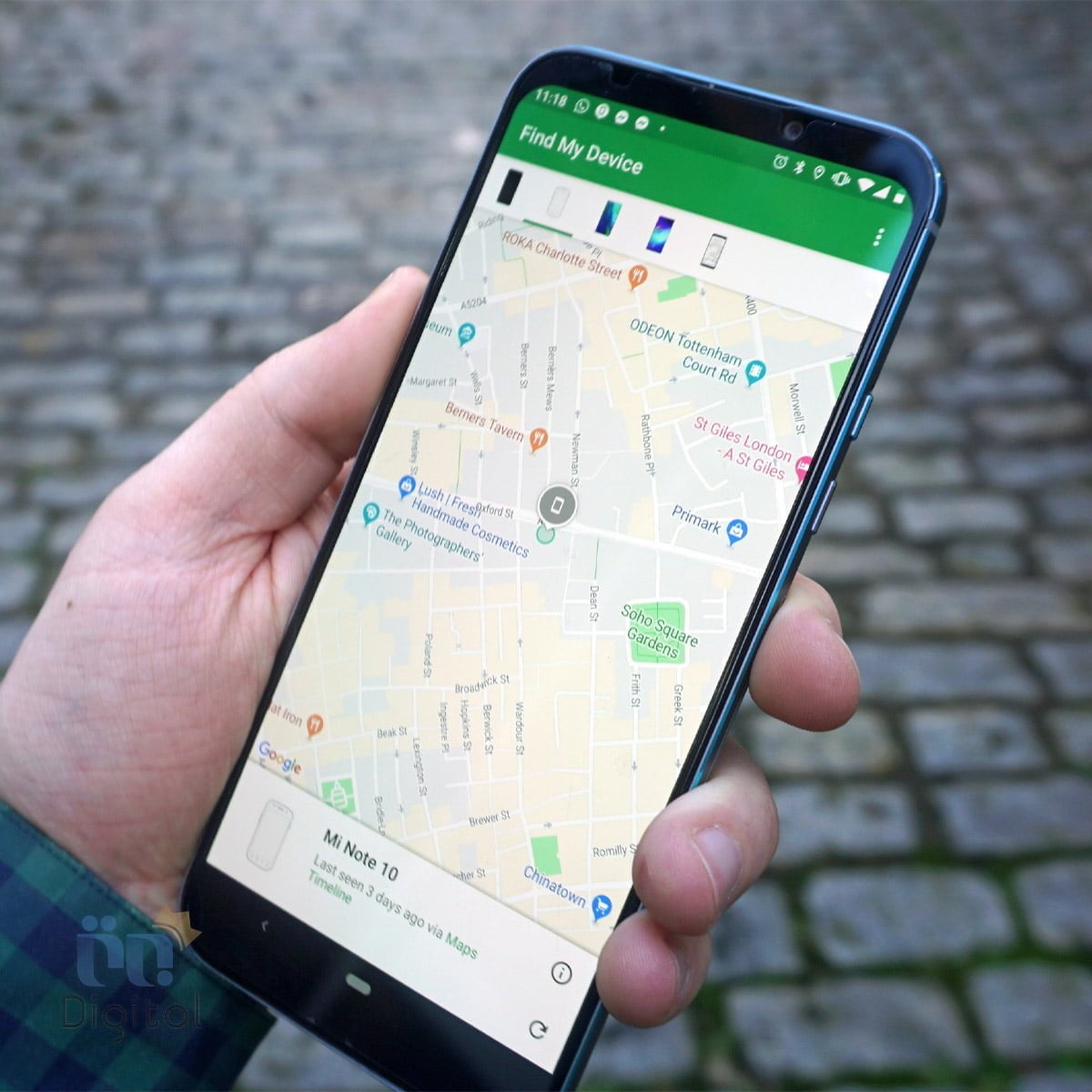موبایل گم شده تان را با Find My Device بیابید