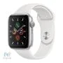 ساعت هوشمند اپل واچ سری ۵ مدل Silver Aluminum Case with Silver Sport Band 44mm - MWVF2