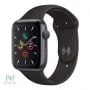 ساعت هوشمند اپل واچ سری ۵ مدل Space Gray Aluminum Case with Black Sport Band 44mm - MWVF2LL-A