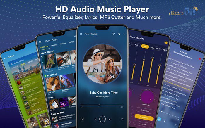 معرفی اپلیکیشن Music Player - MP3 Player
