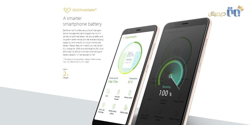 گوشی موبایل ایسوس مدل Zenfone Max Plus (M1) ZB570TL ظرفیت ۱۶ گیگابایت