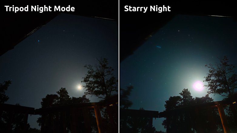 تصویر گرفته شده در حالت Astrophotography