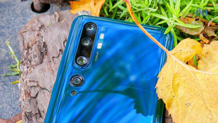 تصویری از دوربین‌های گوشی Xiaomi Mi CC9 Pro
