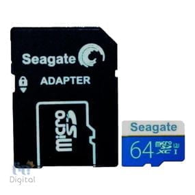 کارت حافظه microSDXC سیگیت مدل HTT سرعت 100MBps ظرفیت ۶۴ گیگابایت