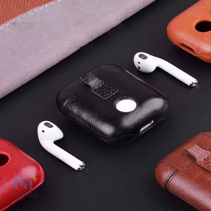 رنگ‌بندی کاور محافظ چرمی مناسب هدفون AirPods اپل