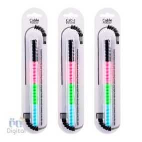 محافظ کابل شارژر Spiral Cable Protector Silicone