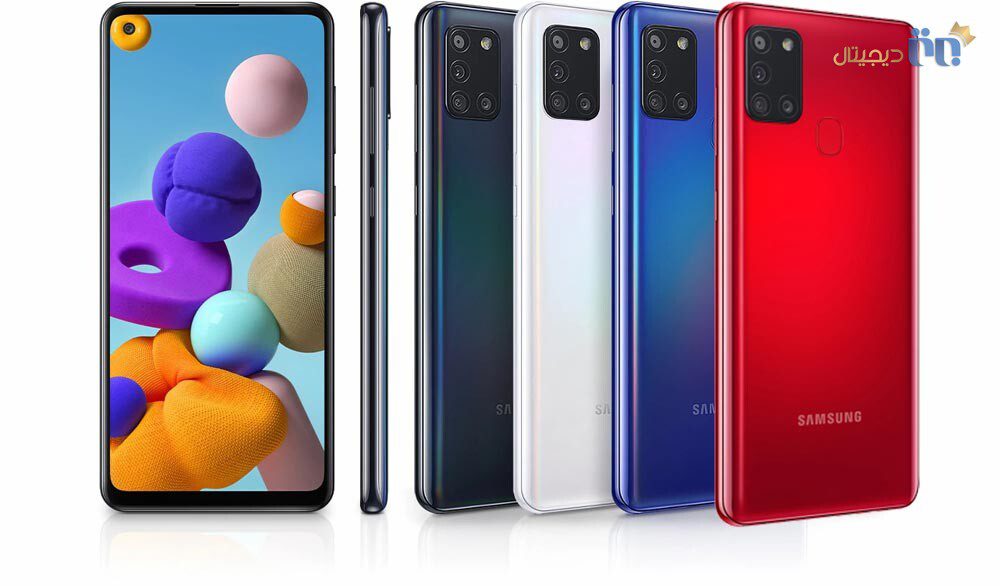 Galaxy A21s در چهار رنگ