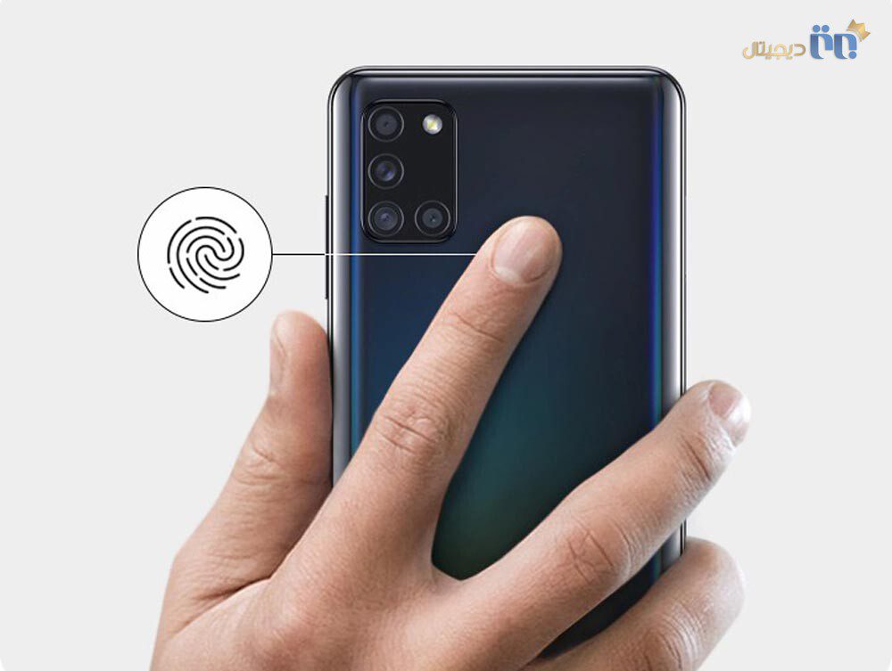 سنسور اسکنر اثر انگشت سریع در گوشی موبایل سامسونگ مدل Galaxy A21s ظرفیت ۳۲ گیگابایت