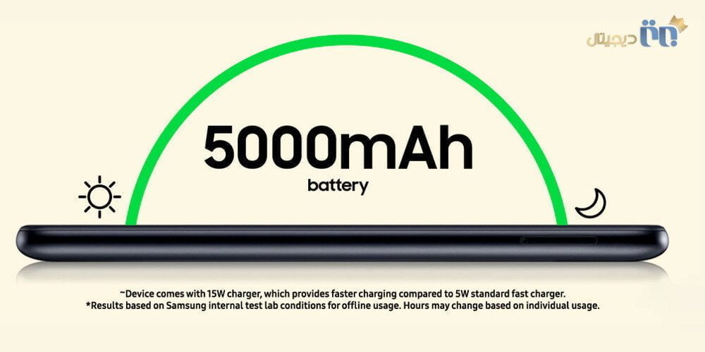 باتری ۵۰۰۰ میلی‌آمپری گوشی سامسونگ Galaxy M11