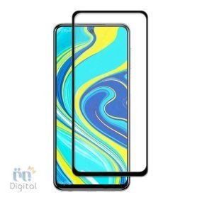 محافظ صفحه نمایش مدل Full Cover Tempered Glass مناسب برای گوشی شیائومی مدل Redmi Note 9s / Note 9 Pro