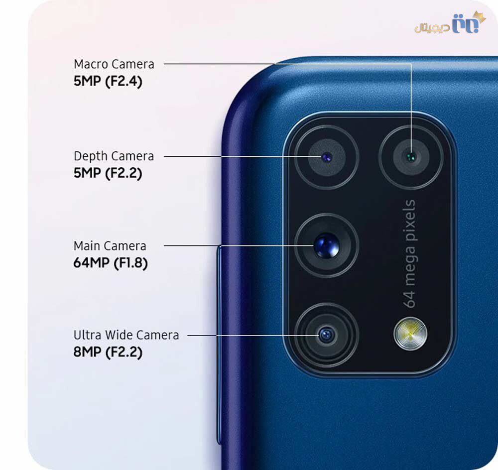 دوربین Galaxy M31