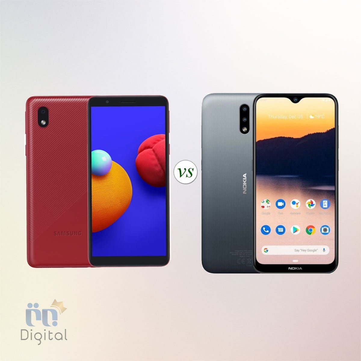 مقایسه نوکیا 2.3 با سامسونگ Galaxy A01 Core