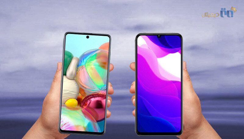 مقایسه سامسونگ Galaxy A71 با شیائومی Mi 10 Lite از نظر صفحه نمایش