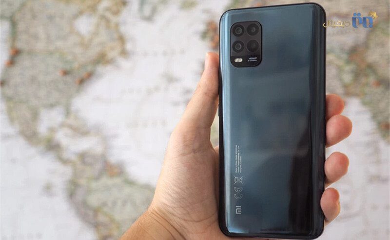 شیائومی Mi 10 Lite از نمای پشت