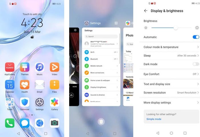 رابط کاربری Nova 7i