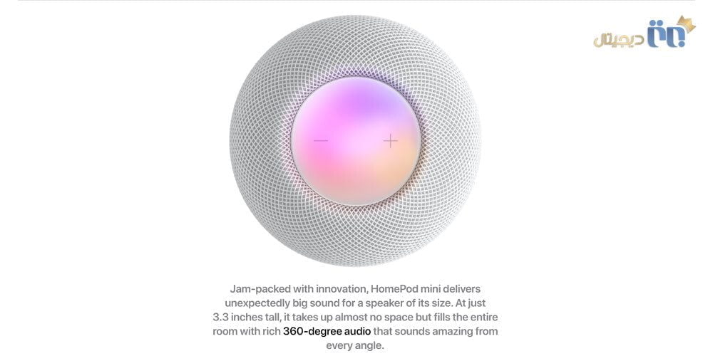 طراحی اپل HomePod Mini