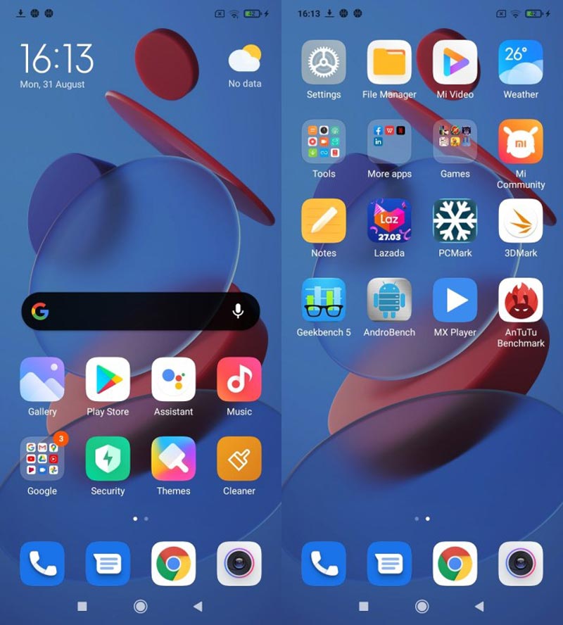 رابط کاربری MIUI
