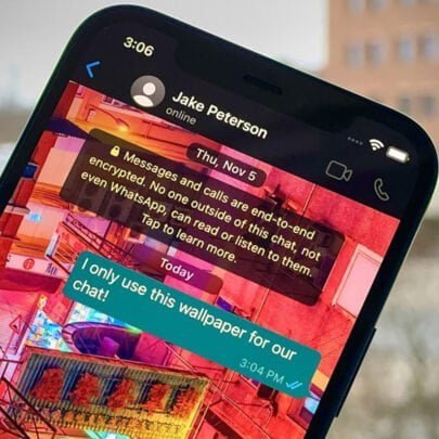 تغییر پس زمینه در واتس اپ