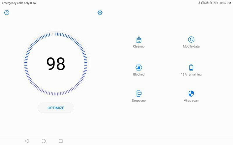 رابط کاربری EMUI 8