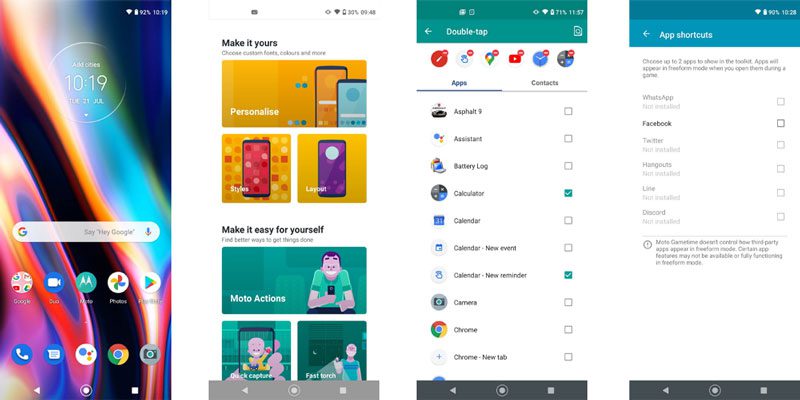 رابط کاربری موتو جی 5G پلاس