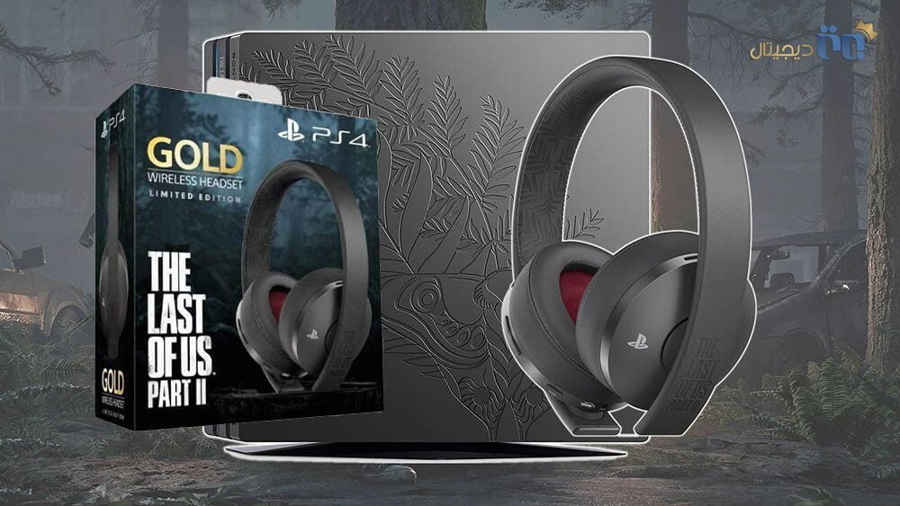 هدست Gold last of us مخصوص PS4