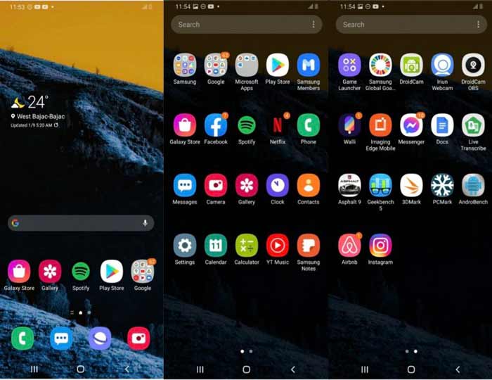 بررسی گلکسی ای ۴۲ 5G از نظر رابط کاربری One UI