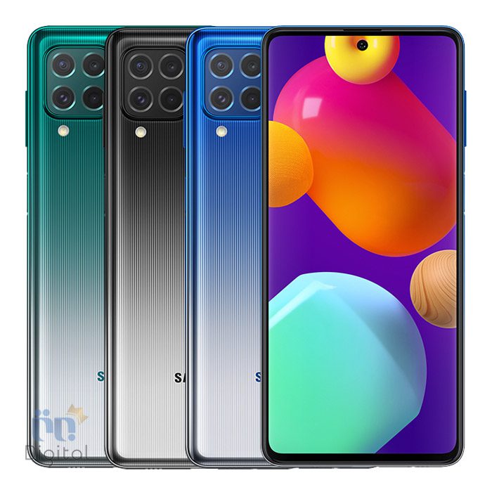 Galaxy M62 back side All color & front side