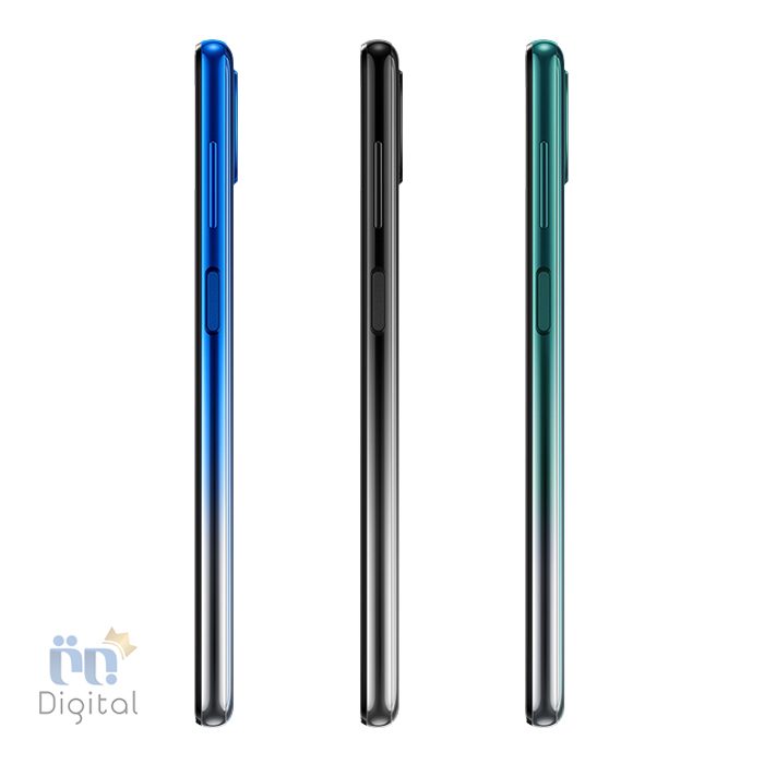 نمای راست کلیه رنگهای سامسونگ Galaxy M62