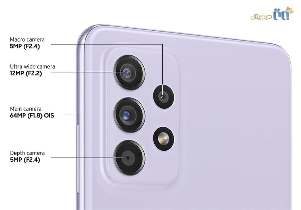دوربین سامسونگ Galaxy A52