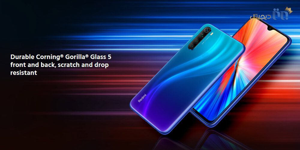 محافظ Gorilla Glass 5 در شیائومی Redmi Note 8 2021