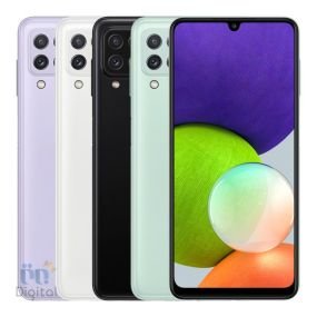 عکس تجمیعی از همه رنگ های سامسونگ Galaxy A22