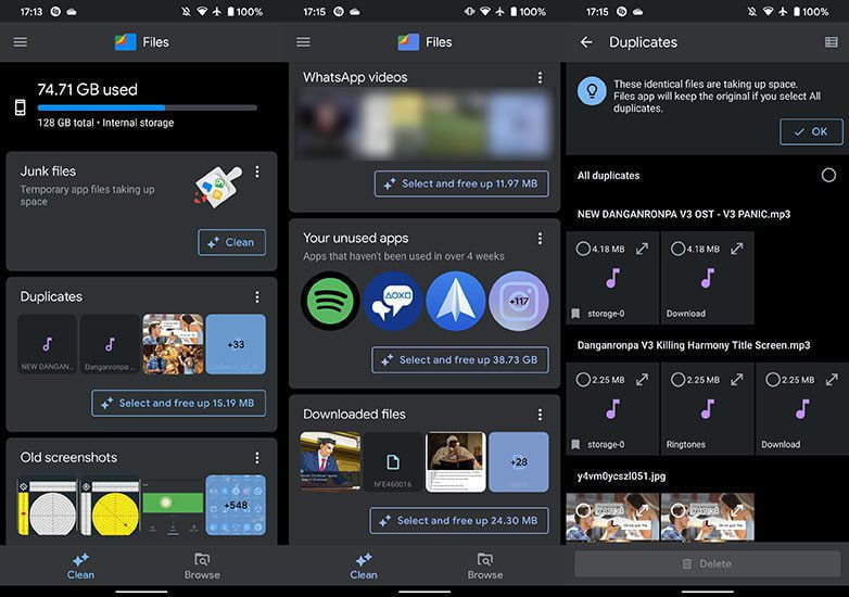 اپلیکیشن پاکسازی گوشی اندروید Files by Google