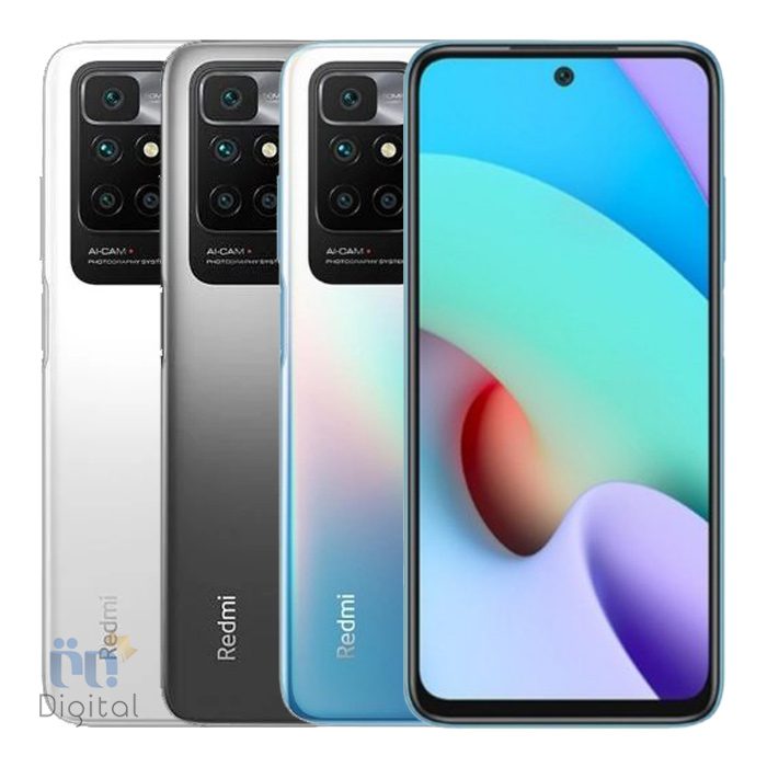 همه رنگ های شیائومی Redmi 10 با صفحه نمایش روشن