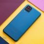 سامسونگ Galaxy A12 Nacho آبی روی زمین