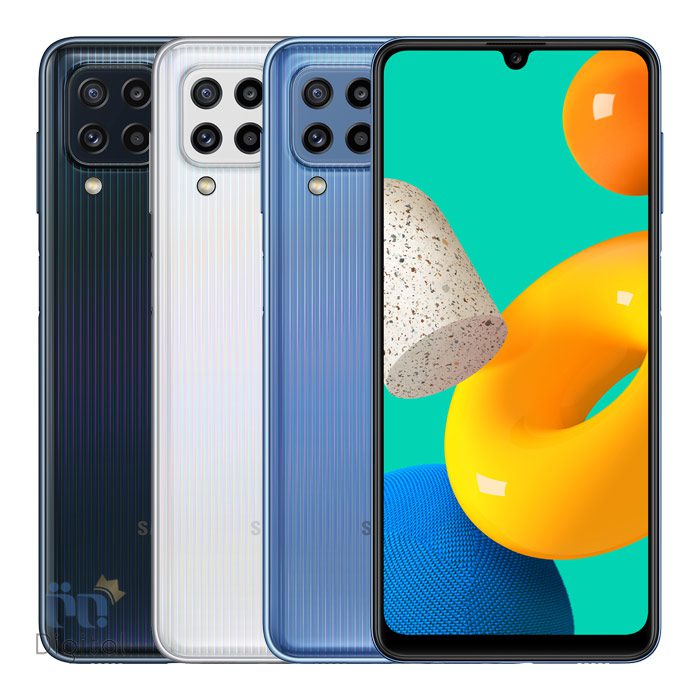 همه رنگ های سامسونگ Galaxy M32 از جلو و پشت