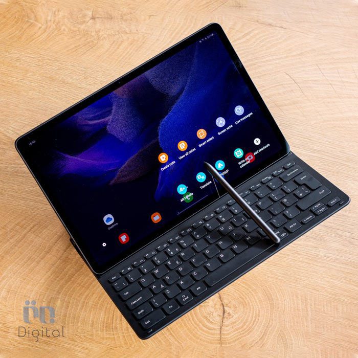 سامسونگ Galaxy Tab S7 FE با کیف صفحه کلیددار