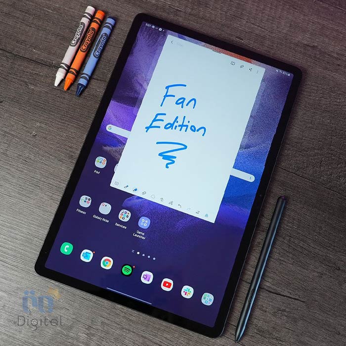سامسونگ Galaxy Tab S7 FE با صفحه نمایش روشن