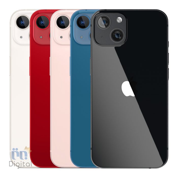 همه رنگ‌های اپل iPhone 13 Mini از پشت