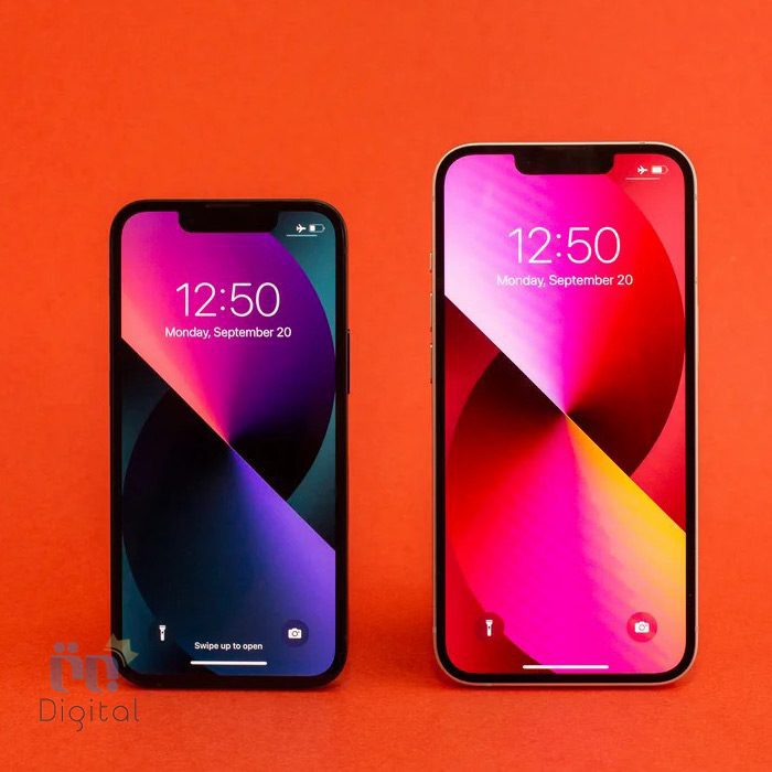 اپل iPhone 13 Mini و آیفون ۱۳ با صفحه نمایش روشن